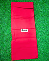 Pure Cotton Kota Doria Suit (Top+Bottom+Dupatta) Crimson Red Color with heavy embroidered Dupatta - IndieHaat