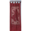 Applique Work Wall Hanging Maroon CurtainSize - 44"X84" (3.5 X 7 Ft)-Indiehaat