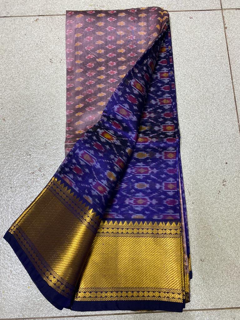 Pochampally Ikkat silk sarees | designer pochampally ikkat silk saree with  all over pochampally design saree online from weavers | PIKP0006153