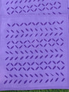 Pure Cotton Applique Work Cushion Covers Biloba Flower Blue Colour (16X16 Inch)-Indiehaat