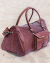 Indiehaat | Pure Leather Duffle Bag Brown Color