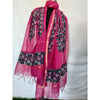 Kota Doria Dupatta with Ajrak Applique Work Handcrafted