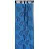 Applique Work Wall Hanging Blue Curtain (Set of 2)-Indiehaat