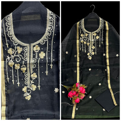 Kota Doria Suit GotaPatti 13% Off - IndieHaat
