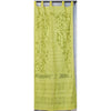 Applique Work Wall Hanging Yellow CurtainSize - 44"X84" (3.5 X 7 Ft)-Indiehaat