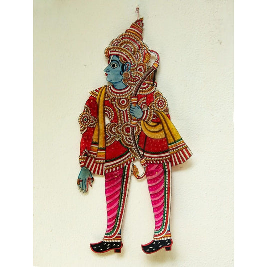 Multicolor Handcrafted Leather Ram Painting
-Indiehaat