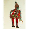 Multicolor Handcrafted Leather Krishna Painting-Indiehaat