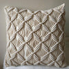 Macrame Cushion Cover Size : 16X16-Indiehaat