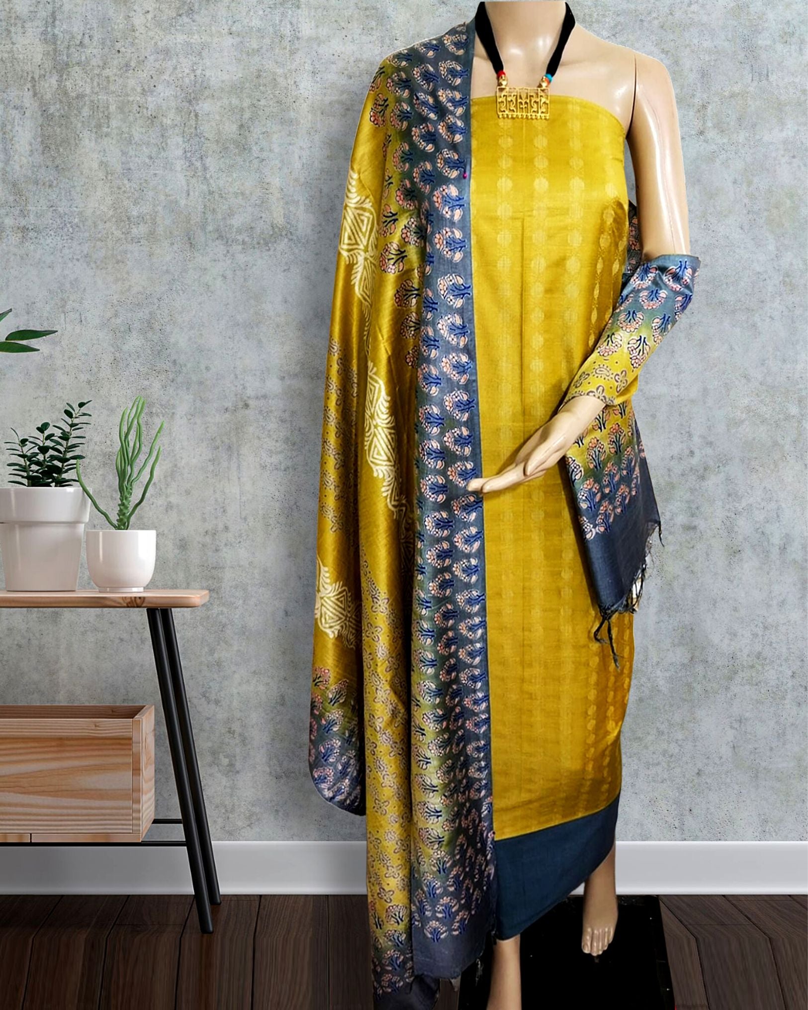 Punjabi suit#yellow plan suit with contrast dupatta | Patiala salwar,  Fashion in, Design