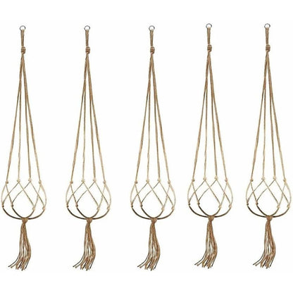Jute Plant Hanger (Set of 5)
Size : 40" Long-Indiehaat