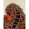 Multicolor Handcrafted Leather Ram Painting-Indiehaat