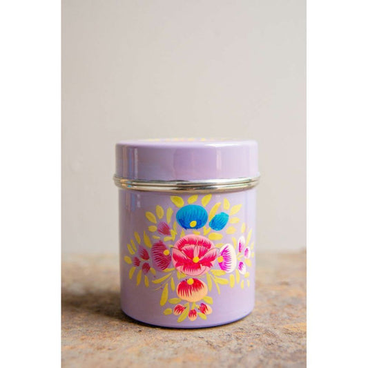 Buy Rajasthani Handpainted Stainless Steel Containers at 1399 - Perfect for storing food in style-Indiehaat