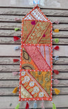 Indiehaat | Khamma Ghani Unique Wall Mount 3 Pocket Patchwork Hanger