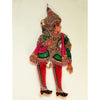 Multicolor Handcrafted Leather Laxman Painting-Indiehaat