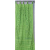 Applique Work Wall Hanging Green CurtainSize - 44"X84" (3.5 X 7 Ft)-Indiehaat