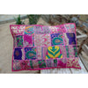 Indiehaat | Khamma Ghani Embellished Cotton Kambadiya Pillow Covers